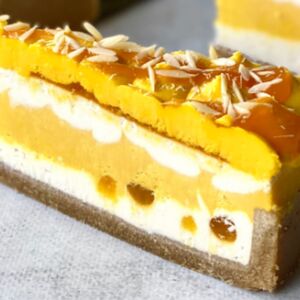 Чизкейк манго-маракуйя