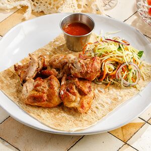 Шашлык из куриного бедра