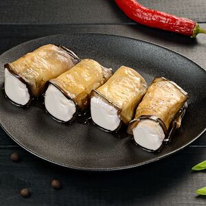 Рулетики из баклажанов