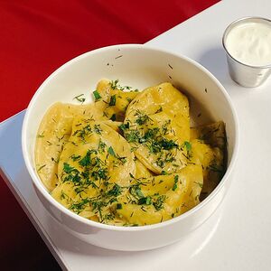 Вареники с картошкой и грибами