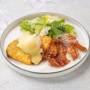 Хашбрауны картофельные с беконом