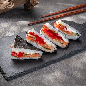 Ролл-сэндвич с мурманским лососем