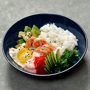 Поке с креветкой 