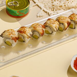 Ролл Филадельфия с угрем