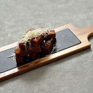 Гренки с сыром