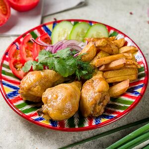 Окорочка с фри