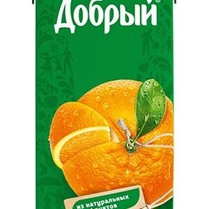 Сок Добрый апельсин 0,2л