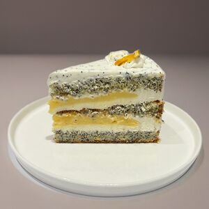 Торт маковый с апельсином