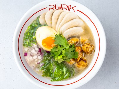 Рамен с курицей