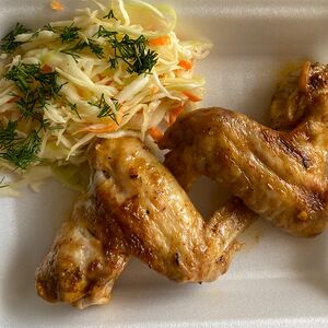 Крылышки куриные запечённые 