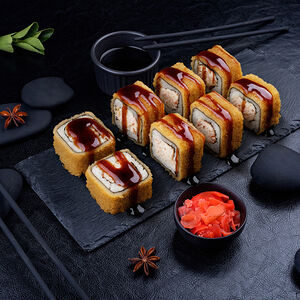 Жареный мини-ролл Крабик