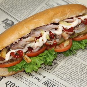 Հավի շաուրմա հացով