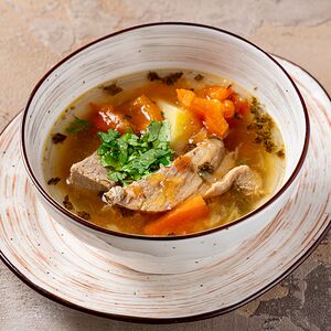 Шурпа с говядиной