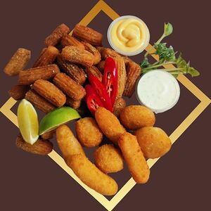 Сет Чуррос с сырным миксом