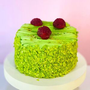 Бенто торт Фисташка-малина