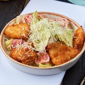 Салат с хрустящей курицей