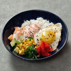 Поке с лососем