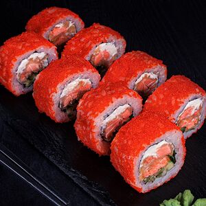 Калифорния с лососем ДеЛюкс