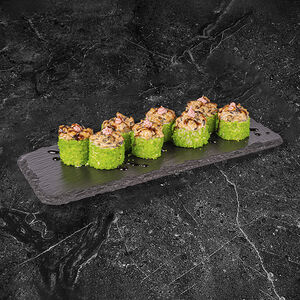 Запеченный ролл с мидиями