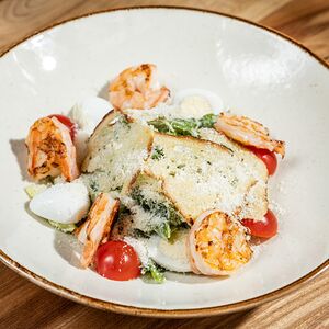 Цезарь с креветками