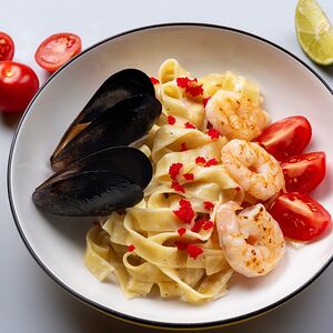 Паста с морепродуктами 