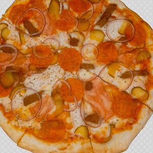 Пицца мясная лавка 33 см