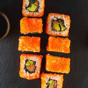 Калифорния с лососем