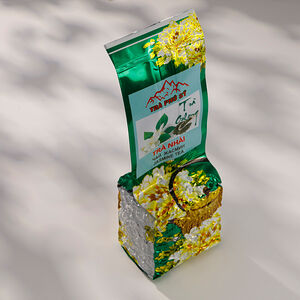 Вьет. зел. чай (жасмин., зелён., 200 гр) 1 штука