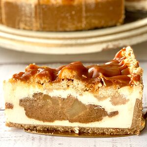 Чизкейк Яблочно-карамельный