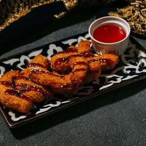 Креветки в темпуре