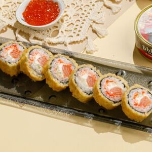 Ролл в темпуре с креветкой