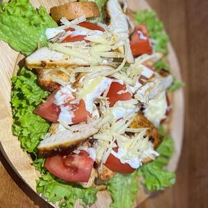 Салат Цезарь 