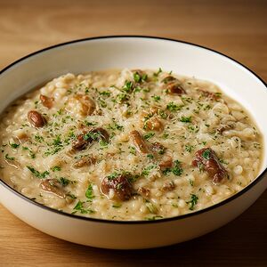 Ризотто с лесными грибами