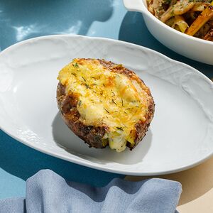 Запеченный картофель с сыром