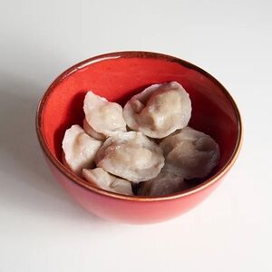 Пельмешки мясные с бульоном