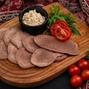 Язык с хреном