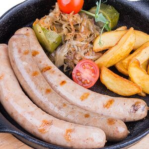 Куриные колбаски