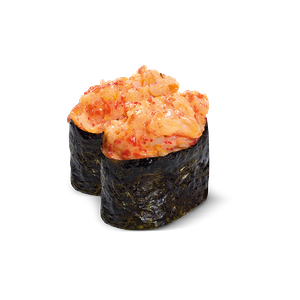 Запеченные гунканы с креветками 2 шт