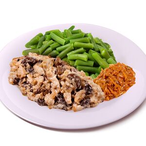 Фасоль стручковая с жюльеном