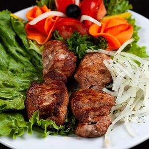 Шашлык из баранины на кости