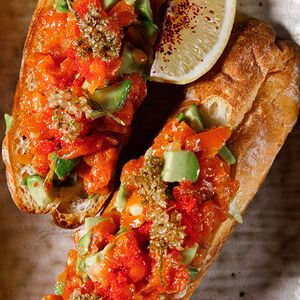 Тартар из лосося