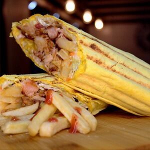 Шаурма Мини с картошкой фри