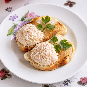 Бутерброды с крабом 2 шт