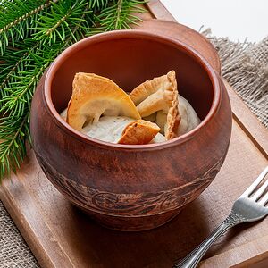 Кундюмы гречневые с грибами 