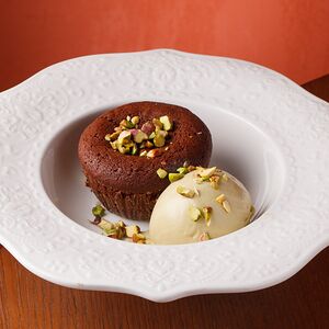 Горячий шоколадный фондан   