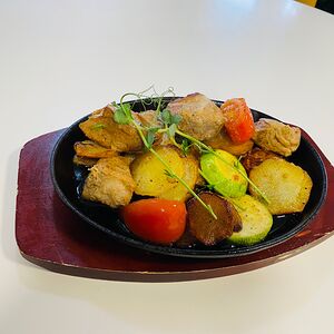 Сковородочка со свининой 