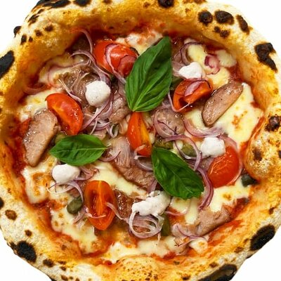 Тунец, томаты, каперсы Большая