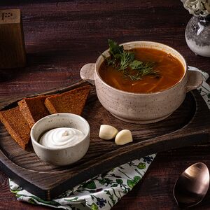 Щи с черносливом