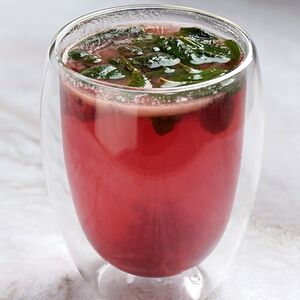 Чай малина-имбирь