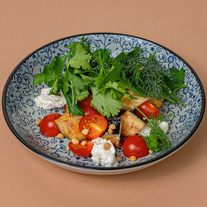 Салат с баклажанами